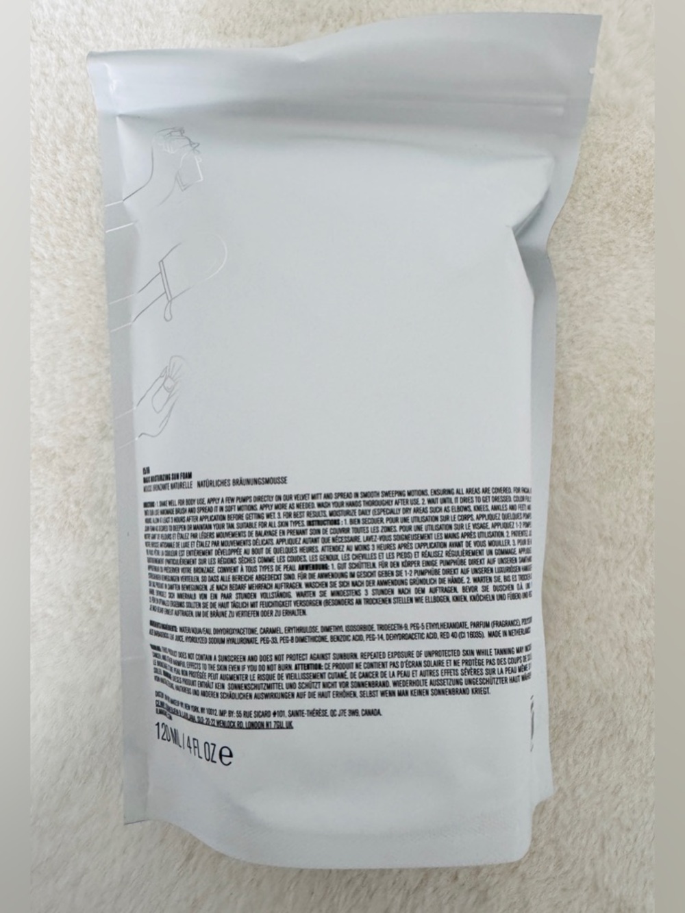 Il Makiage Moisturizing Sun Foam Self Tanner - NIP - Picture 7 of 11